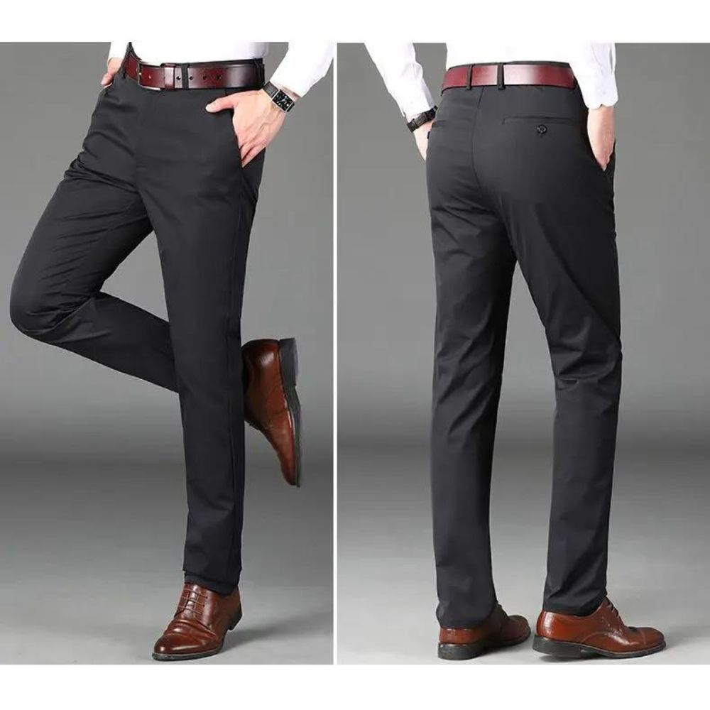 Men's Clean-cut Tailored Trousers | Relvorn