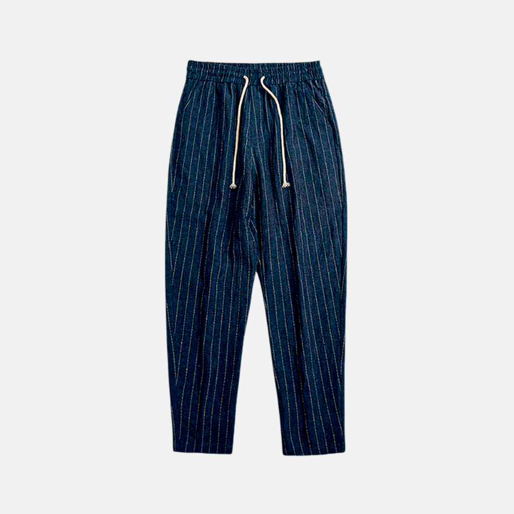 Men's Cassis Linen Trousers | Relvorn