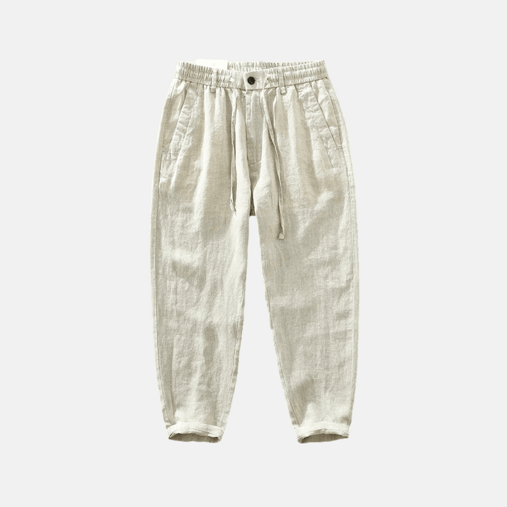 Men's San Marin Linen Trousers | Relvorn