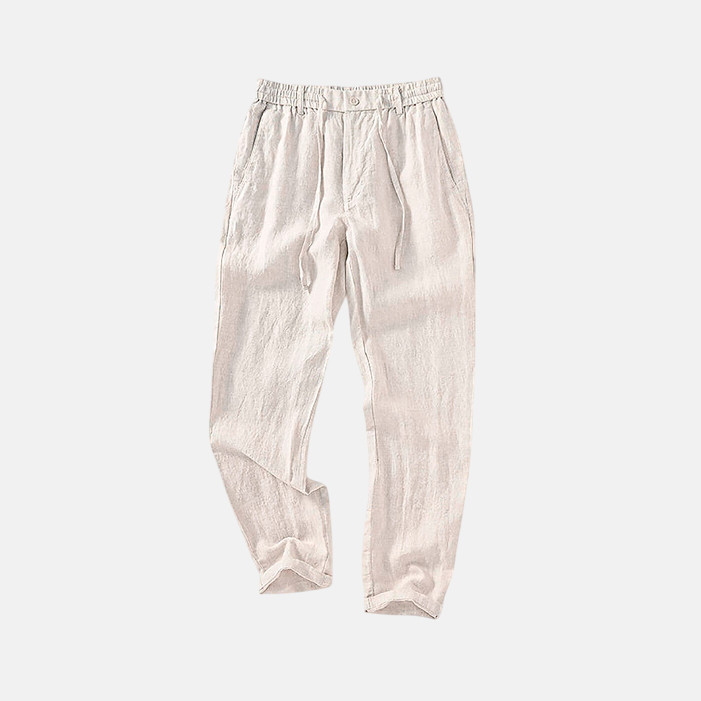 Men's Noronha Linen Trousers | Relvorn