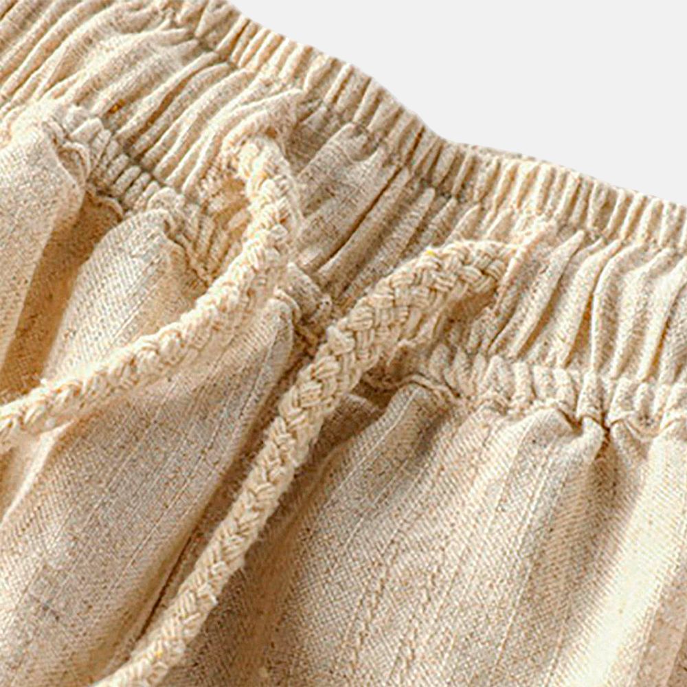 Men's Montale Linen Trousers | Relvorn
