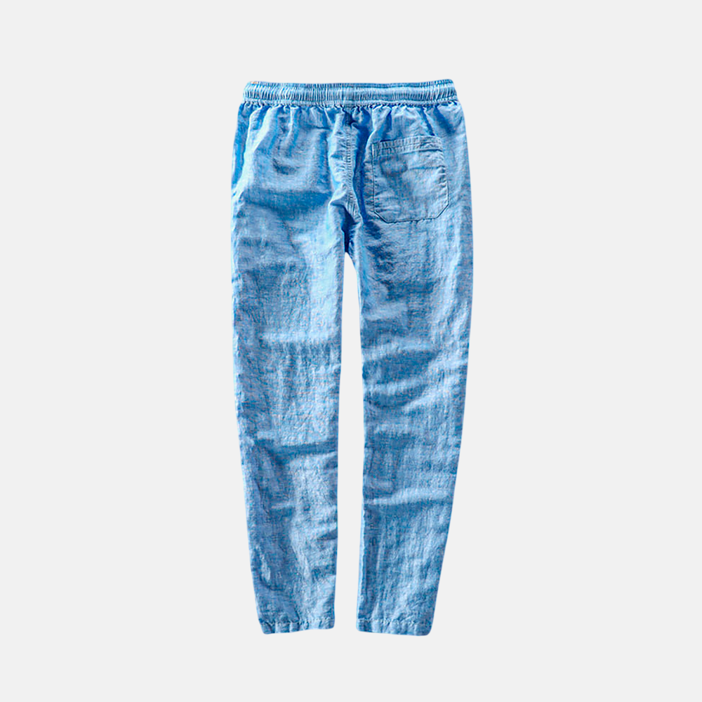 Men's Montale Linen Trousers | Relvorn