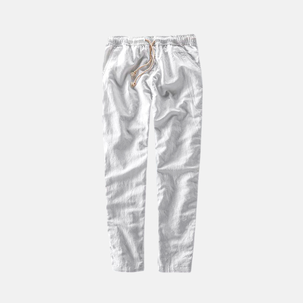 Men's Montale Linen Trousers | Relvorn