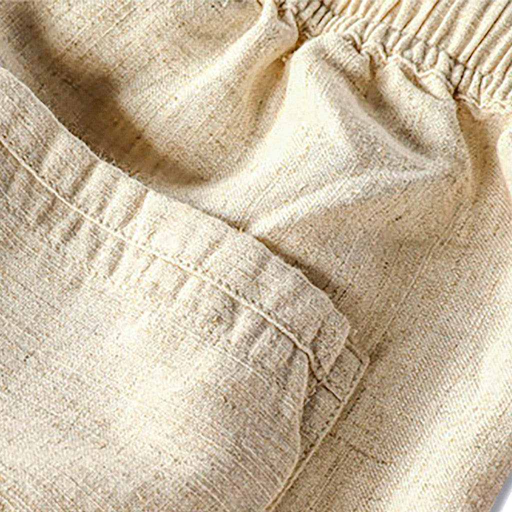 Men's Montale Linen Trousers | Relvorn