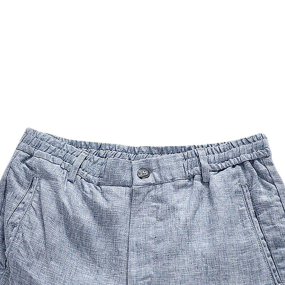 Men's Capri Linen Trousers | Relvorn