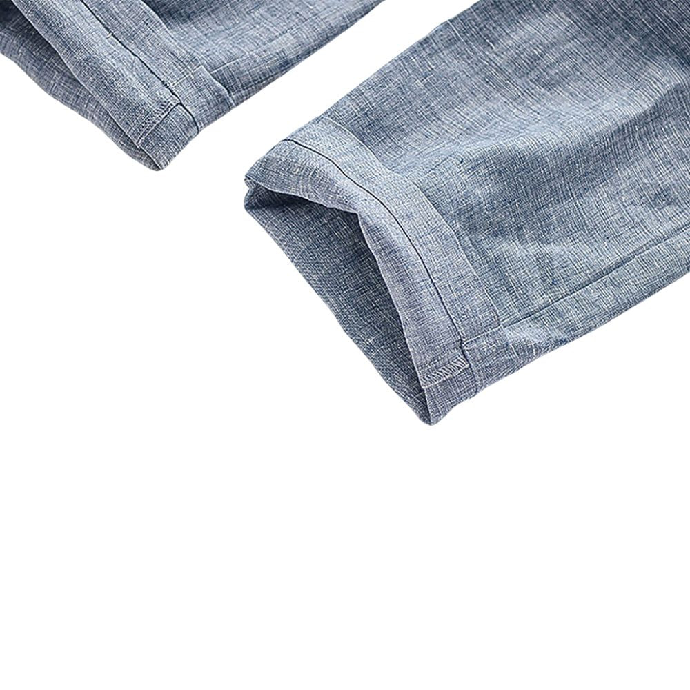 Men's Capri Linen Trousers | Relvorn