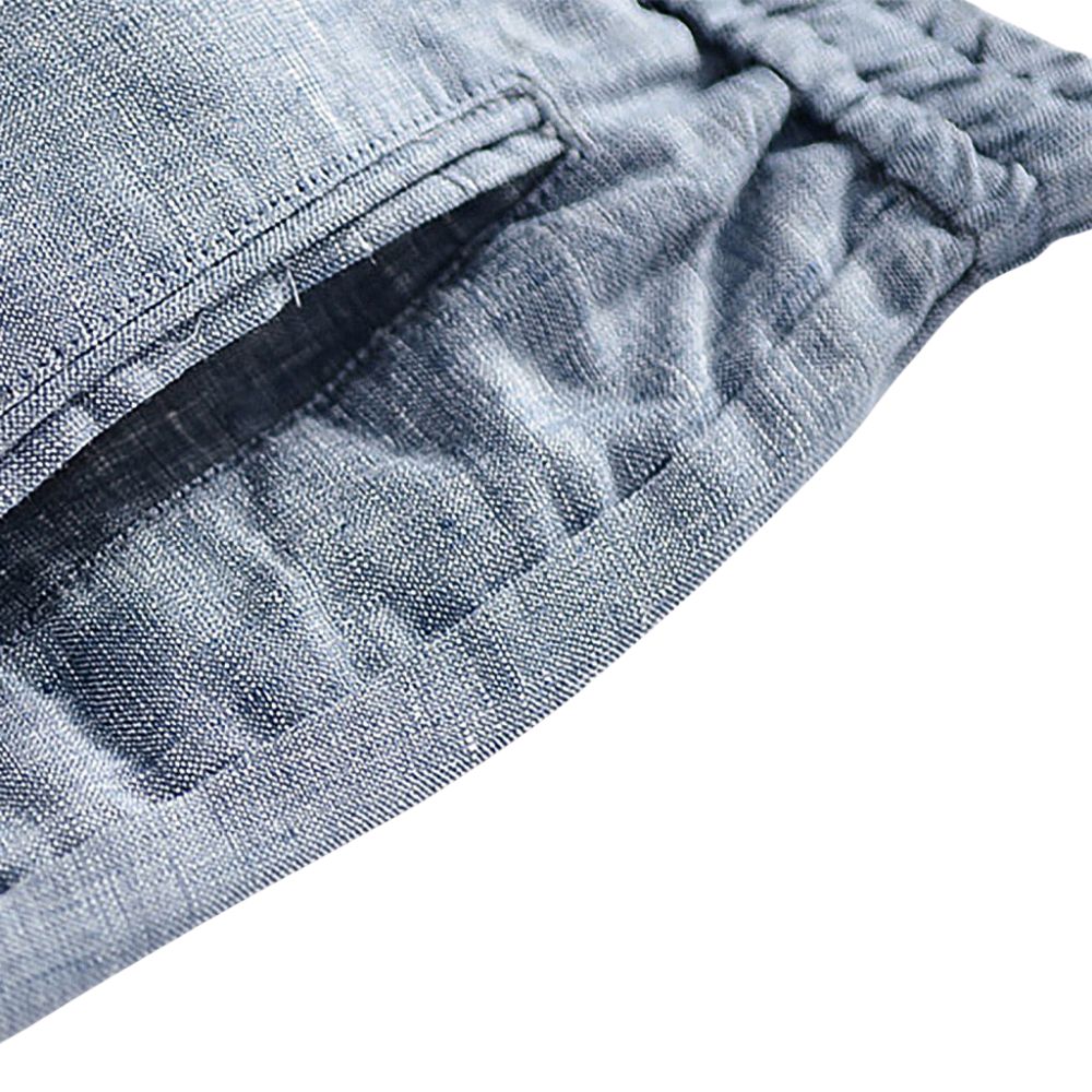 Men's Capri Linen Trousers | Relvorn