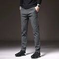 Men's Cotton and Elastane Tailored Trousers | Relvorn