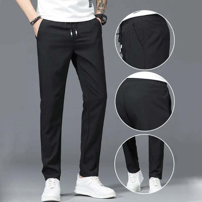 Men's Slim Fit Tailored Trousers | Relvorn