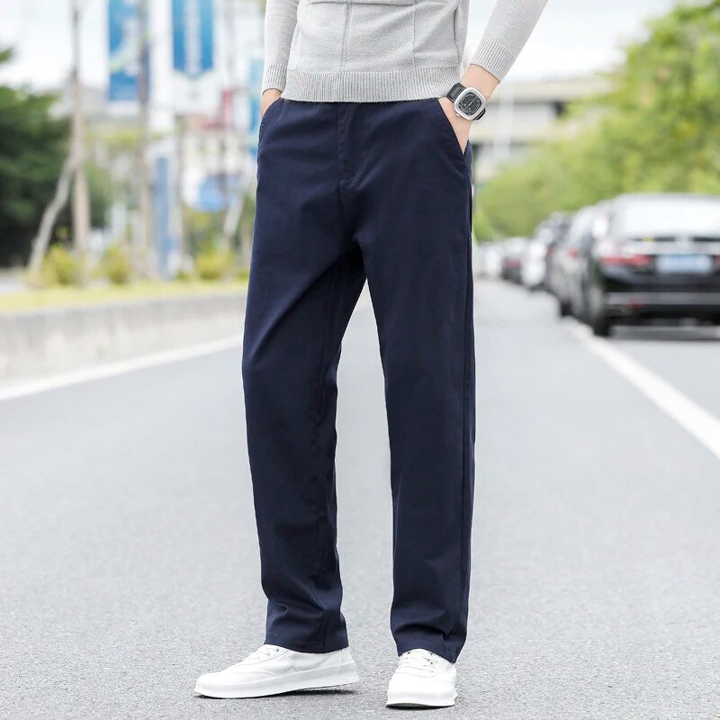 Men's Regular Chino Trousers | Relvorn