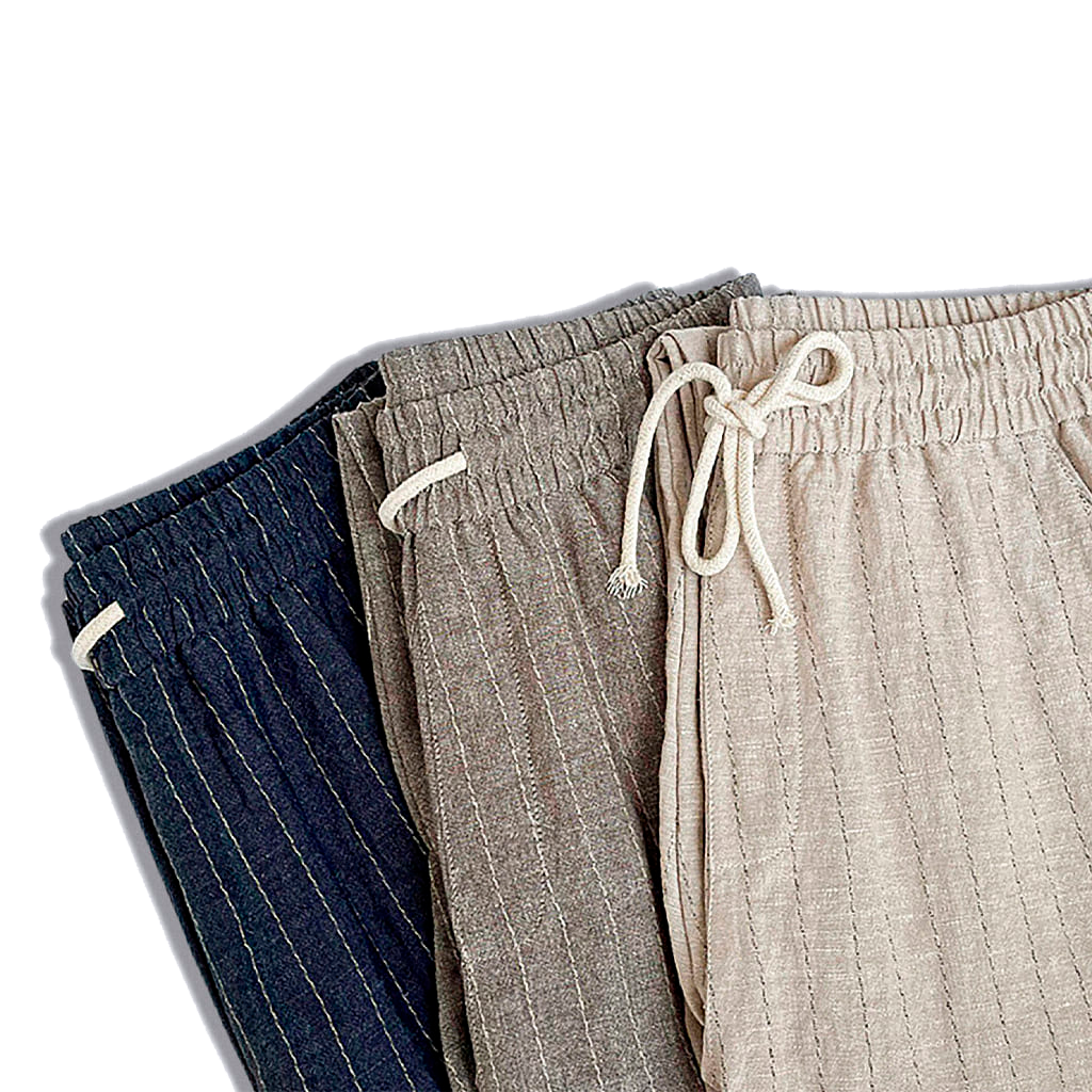 Men's Cassis Linen Trousers | Relvorn