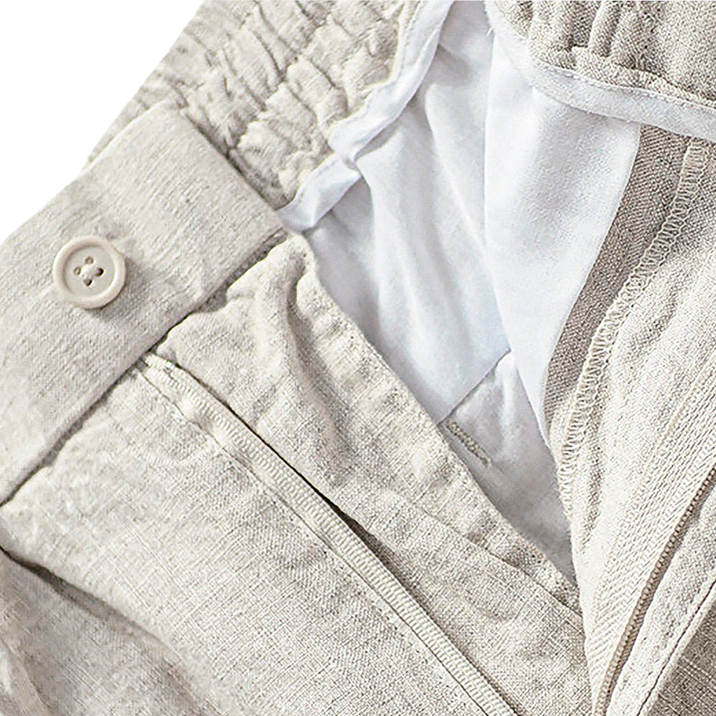Men's Noronha Linen Trousers | Relvorn