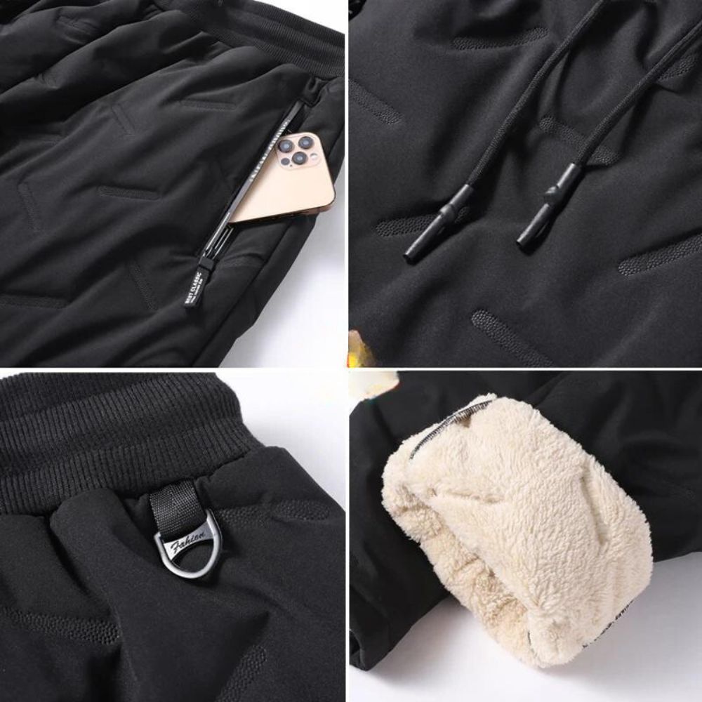 Men's Lined Wool Trousers | Relvorn
