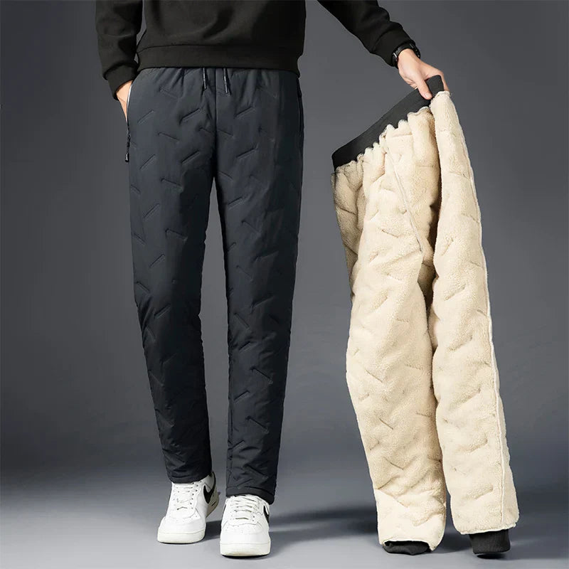 Men's Lined Wool Trousers | Relvorn