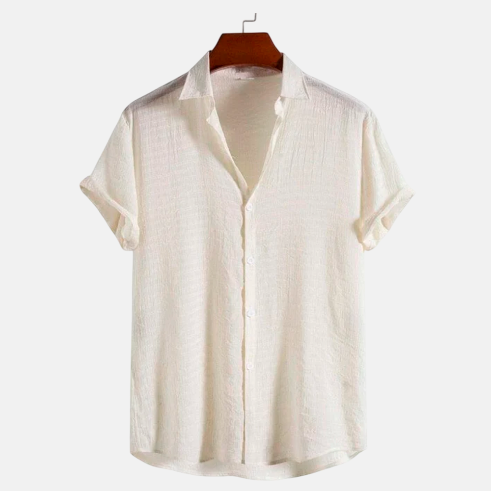 Men's Off White Shirt | Relvorn