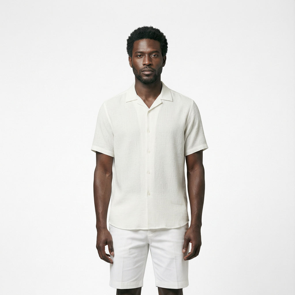 Men's Off White Shirt | Relvorn