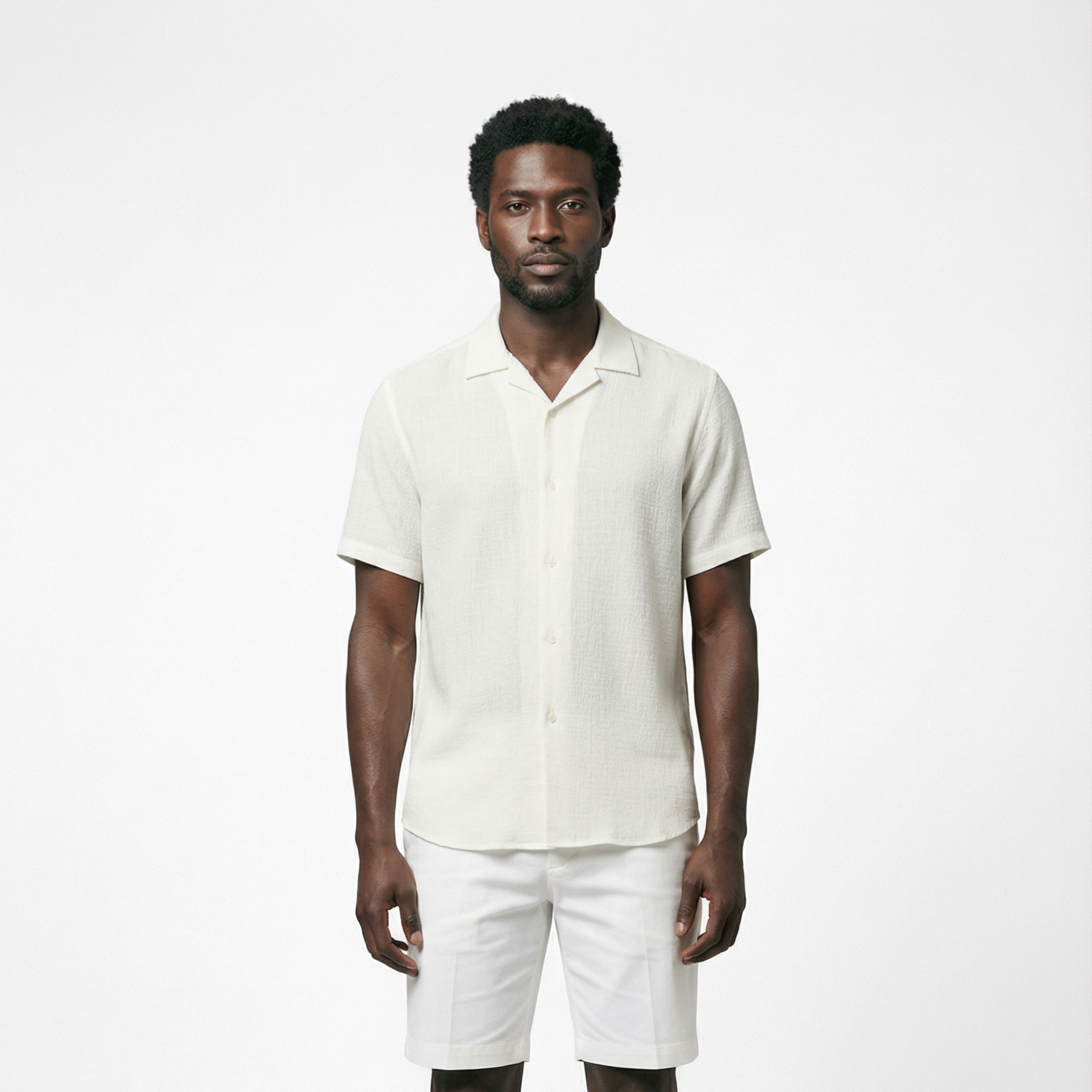 Men's Off White Shirt | Relvorn