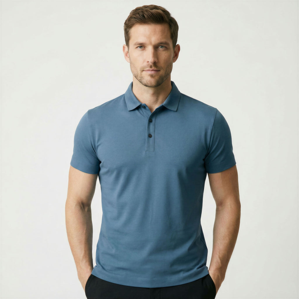 Men's Ice Silk Polo Shirt | Relvorn