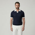 Men's Knit Madrid Polo Shirt | Relvorn