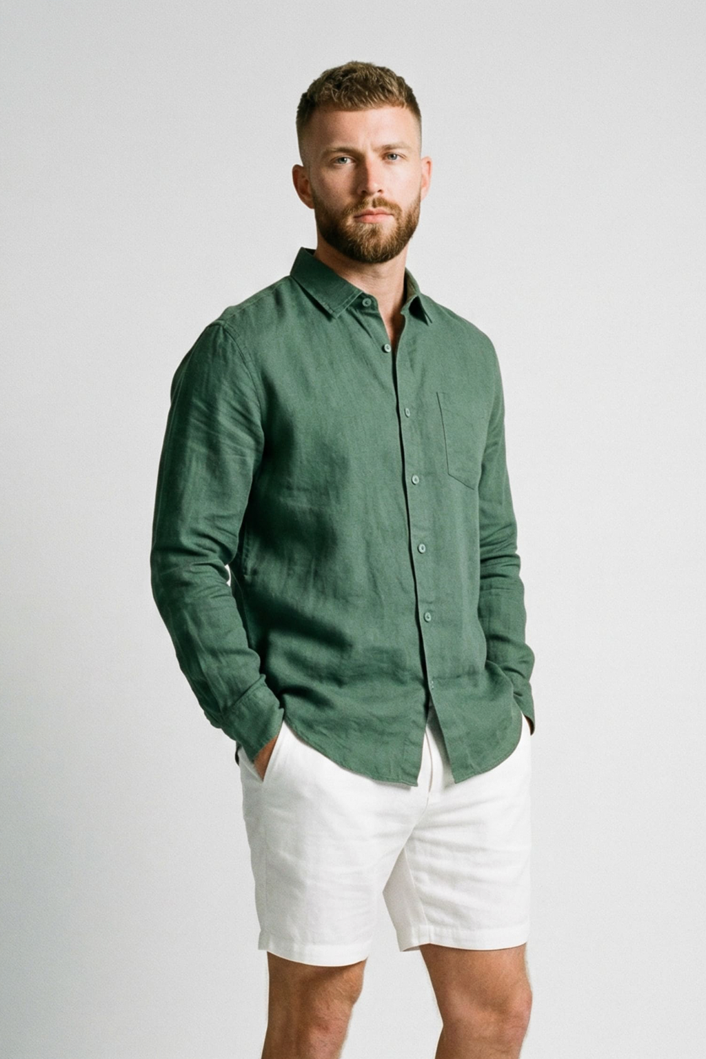 Men's Bolso Linen Shirt | Relvorn
