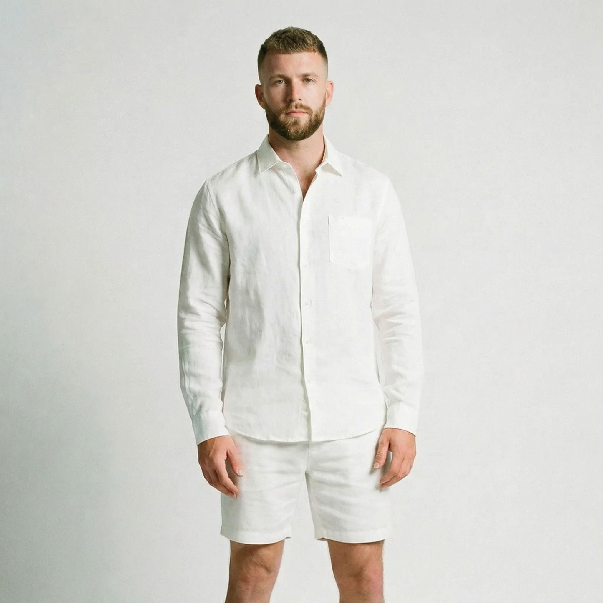 Men's Bolso Linen Shirt | Relvorn