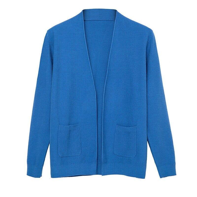 Cardigan Basique en Maille Coupe Droite Homme | Relvorn