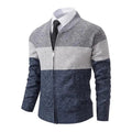 Men's Lightweight Knit Cardigan with Central Zip Logan Cardigan | Relvorn