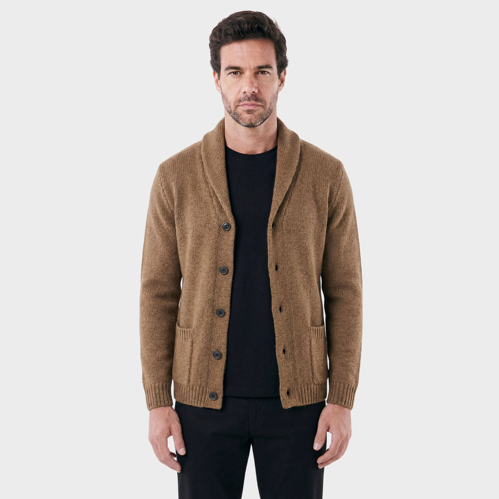 Men's London with Structured Shawl Collar Cardigan | Relvorn