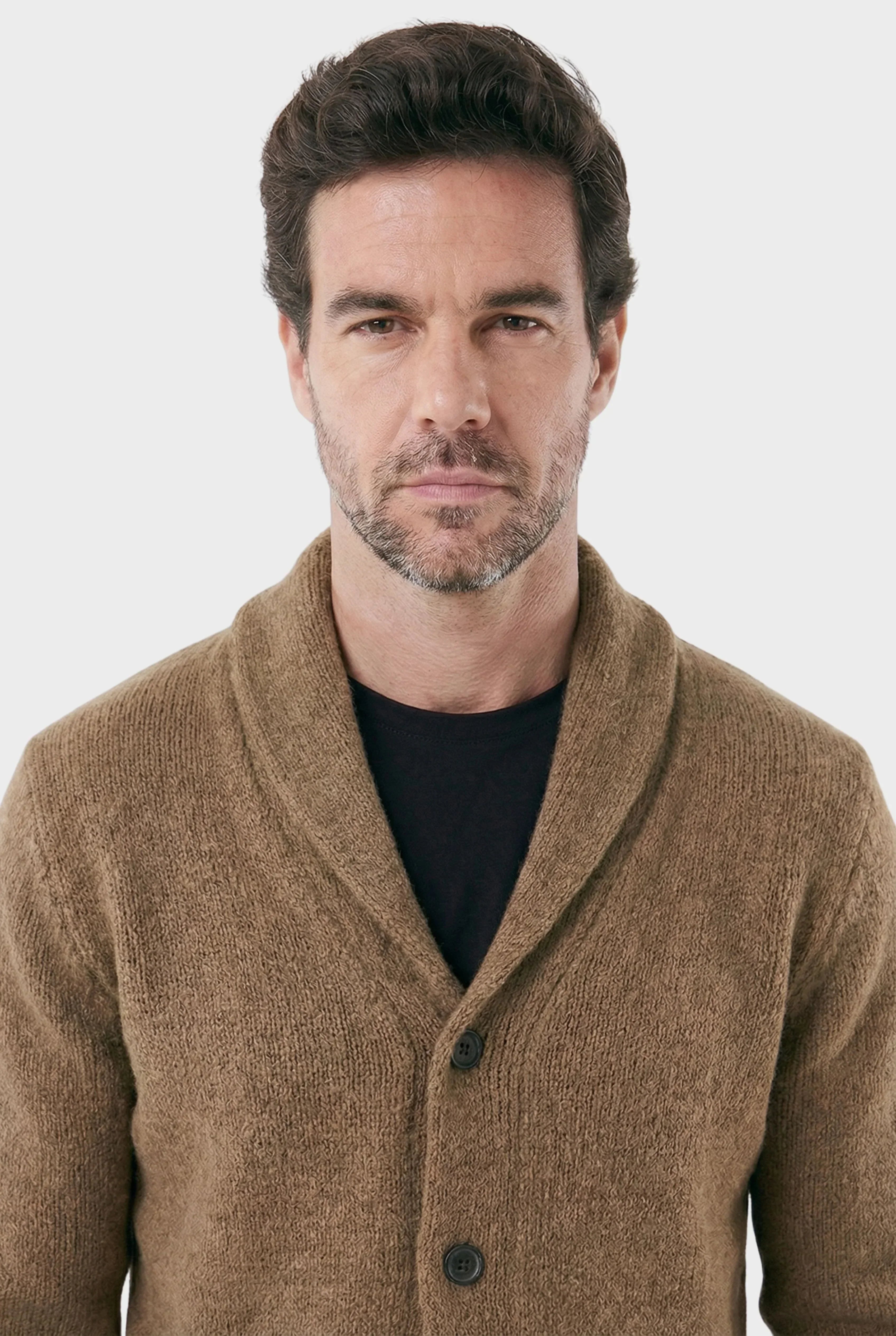 Men's London with Structured Shawl Collar Cardigan | Relvorn
