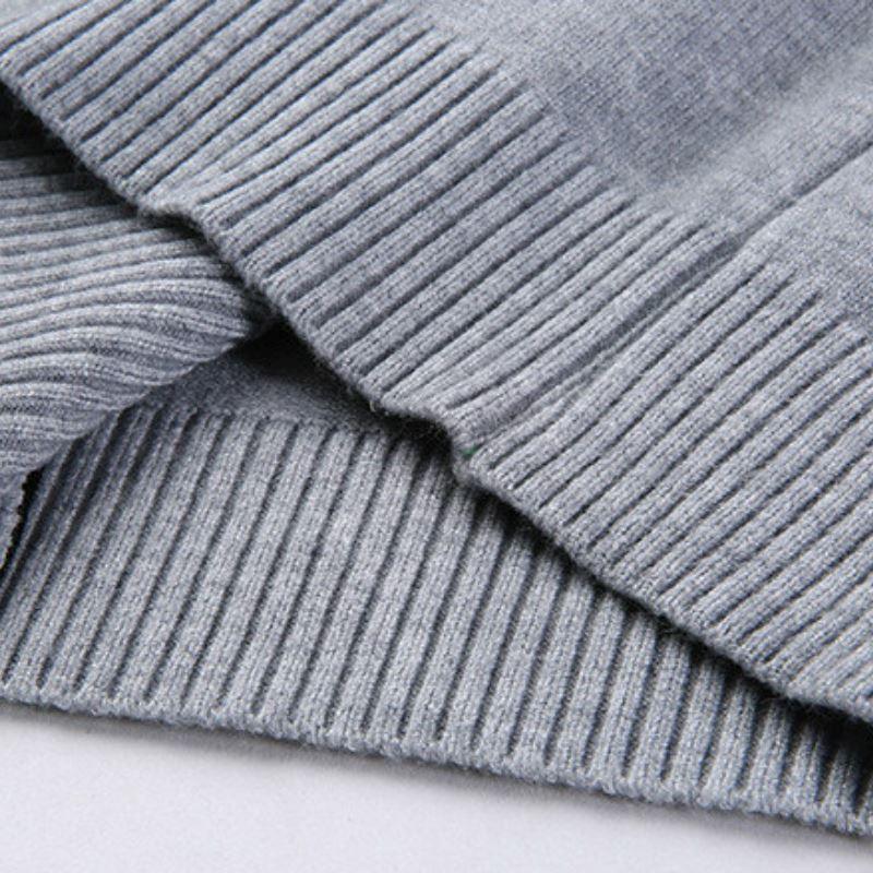 Men's Wool with Central Zip Cardigan | Relvorn