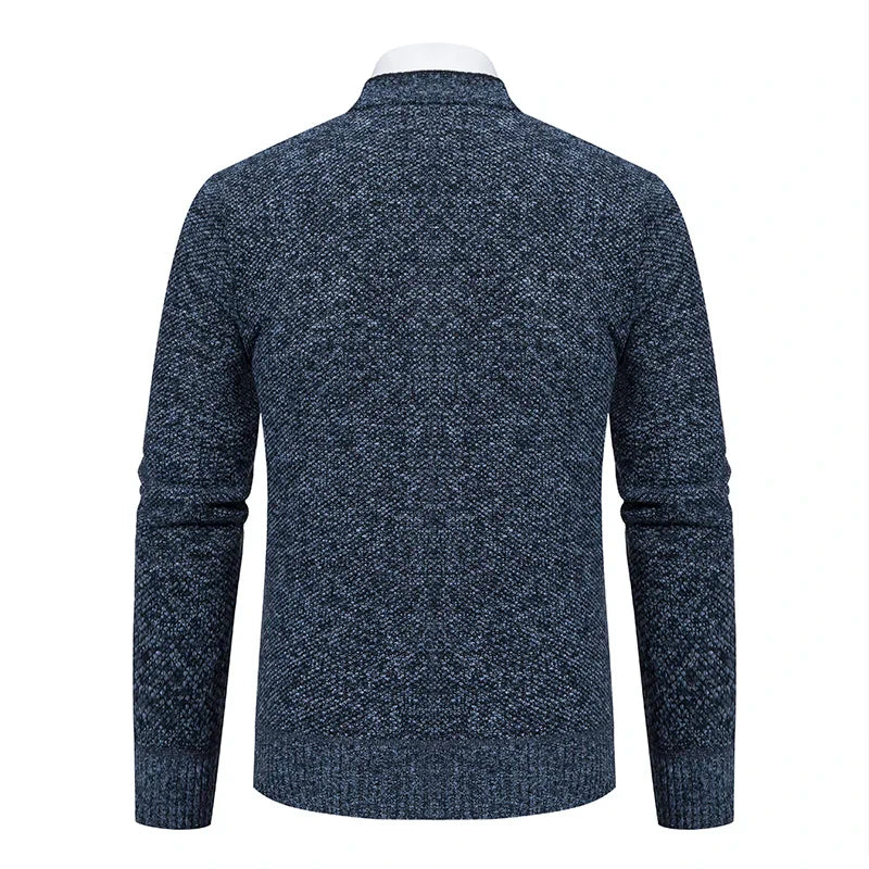 Men's Formal Slim Fit V-neck Cardigan | Relvorn