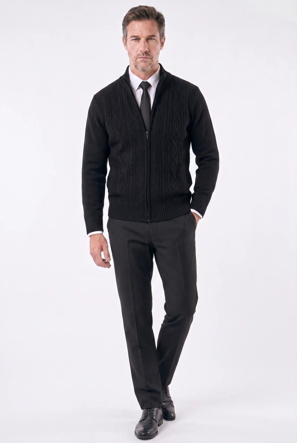 Men's Formal Knit Lightweight Cardigan | Relvorn