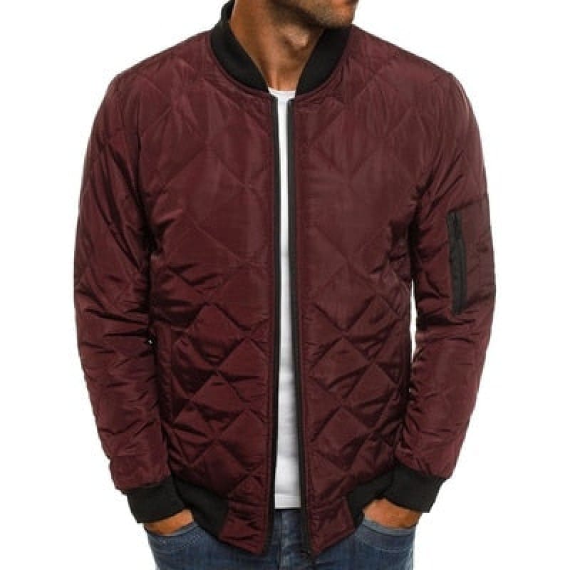Men's Estrutura Belcour Puffer Overcoat | Relvorn