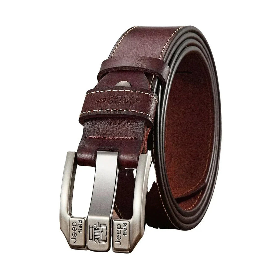 Men's Jeep Leather Belt | Relvorn