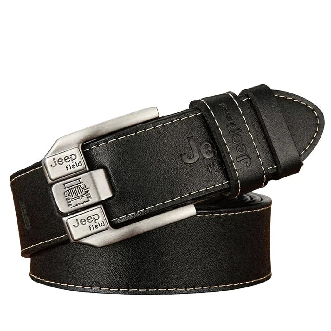 Men's Jeep Leather Belt | Relvorn