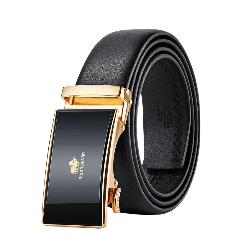 Men's Bison Leather Belt | Relvorn