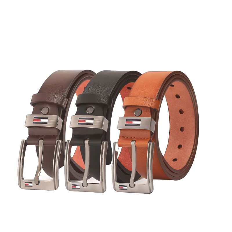 Men's Classic Leather Belt | Relvorn