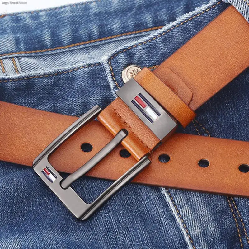 Men's Classic Leather Belt | Relvorn