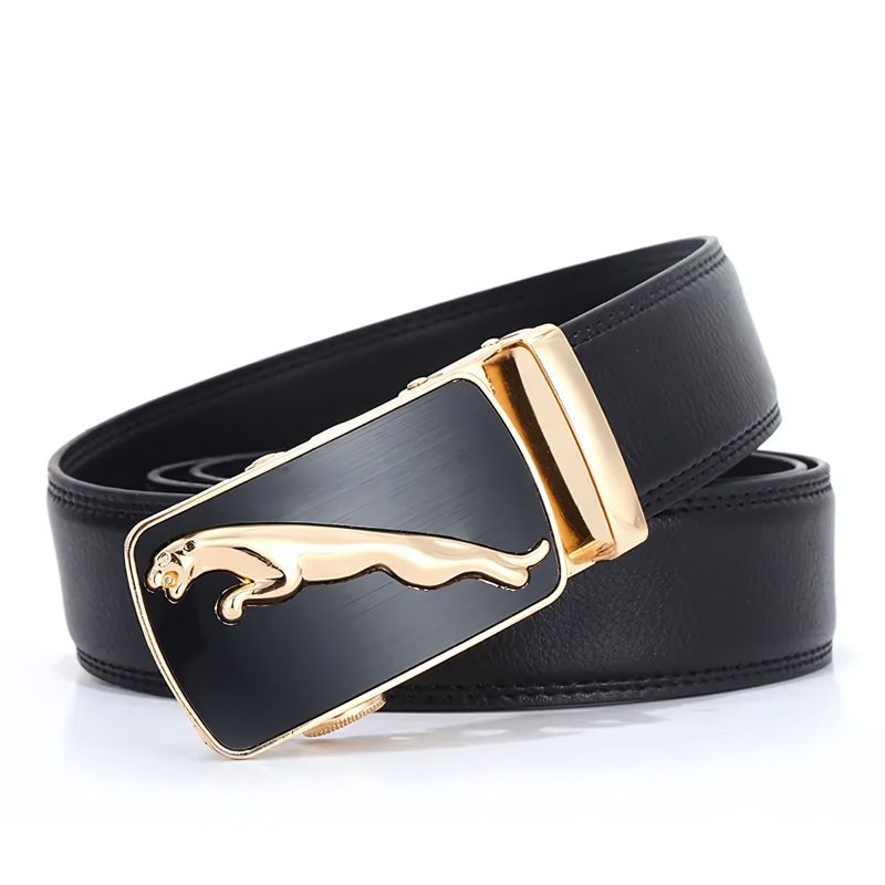 Men's Jaguar Leather Belt | Relvorn