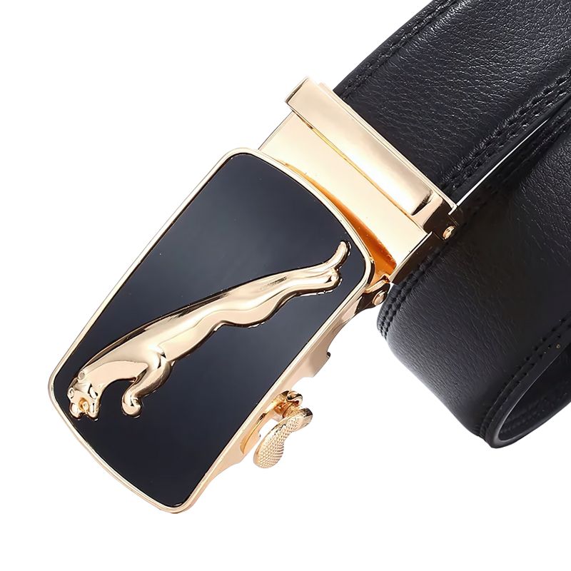 Men's Jaguar Leather Belt | Relvorn