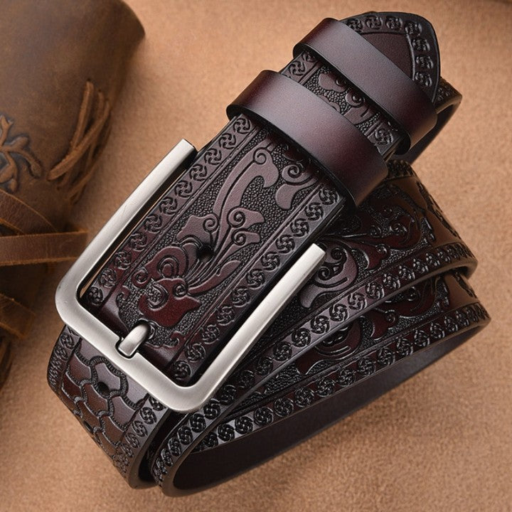Men's Orion Leather Belt | Relvorn