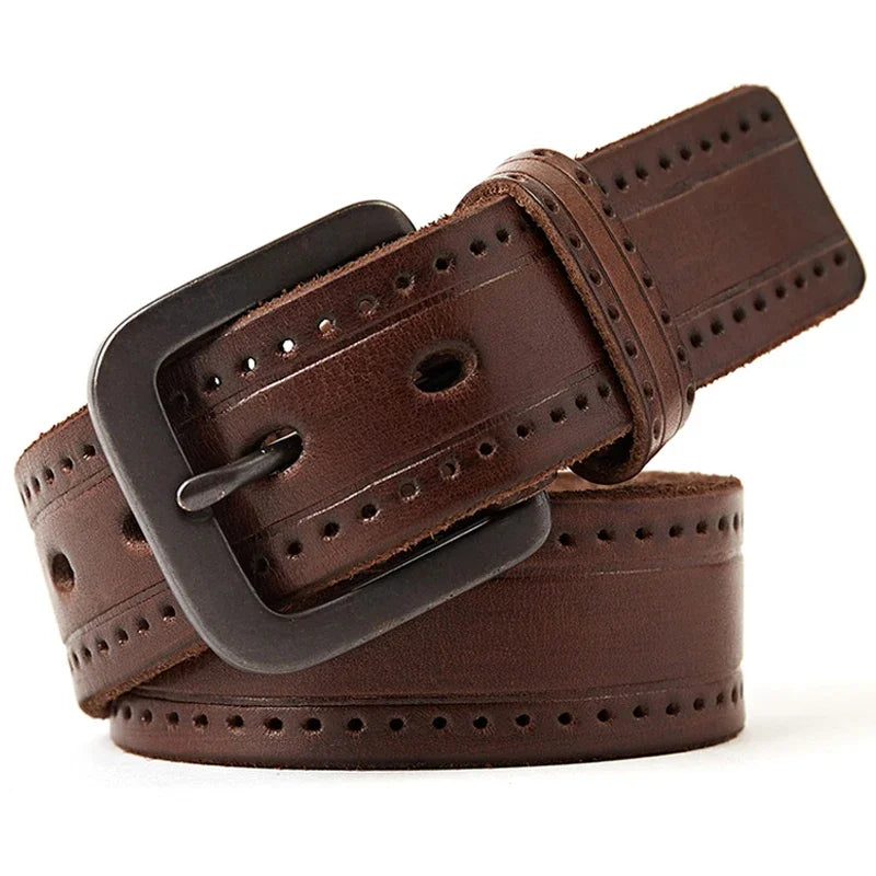 Men's Vintage Royal Leather Belt | Relvorn