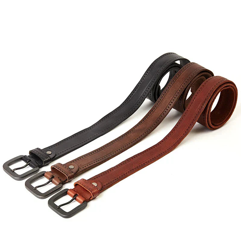 Men's Vintage Royal Leather Belt | Relvorn