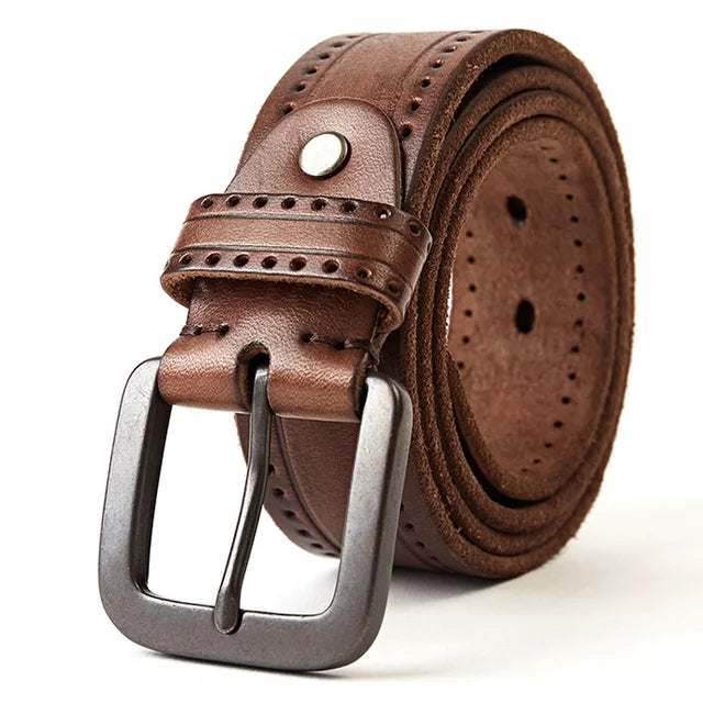 Men's Vintage Royal Leather Belt | Relvorn