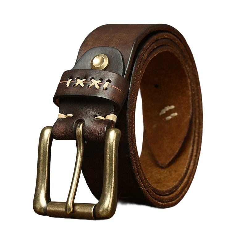 Men's Vintage Leather Belt | Relvorn