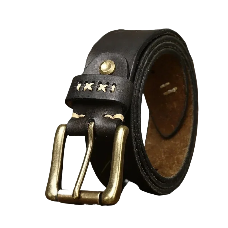 Men's Vintage Leather Belt | Relvorn