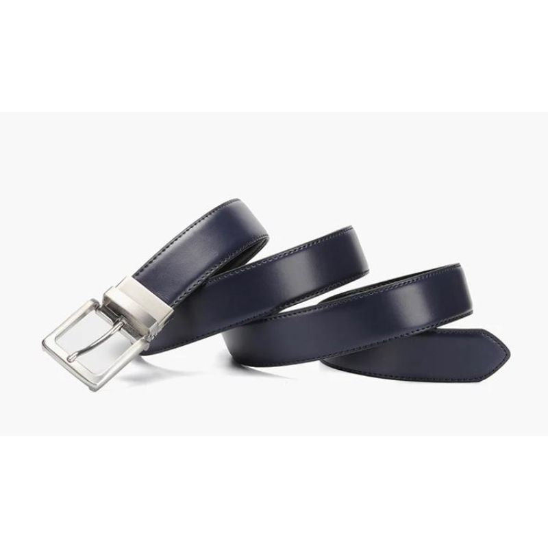 Men's Formal Noir Leather Belt | Relvorn