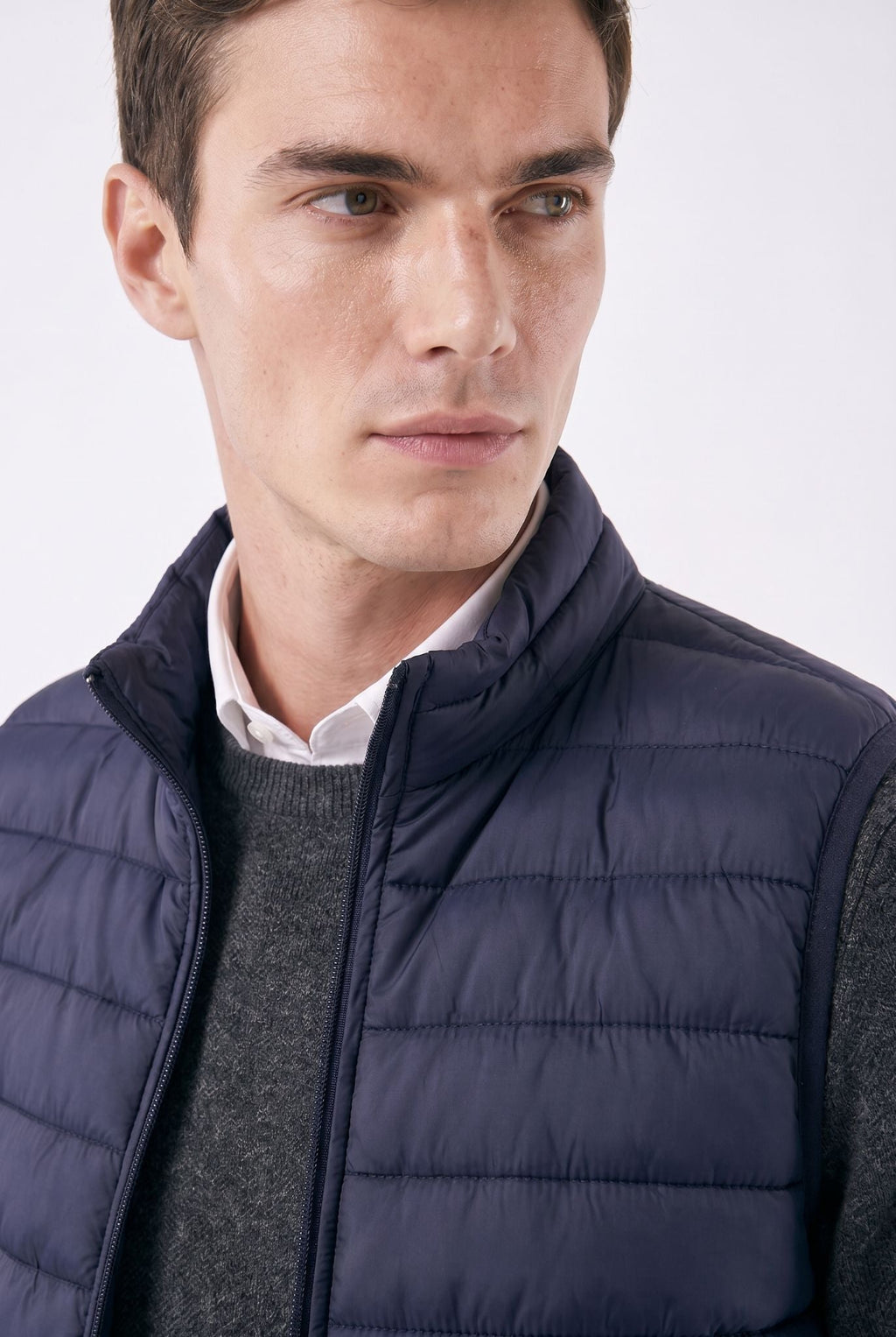 Men's Quilted Zip Puffer Gilet | Relvorn