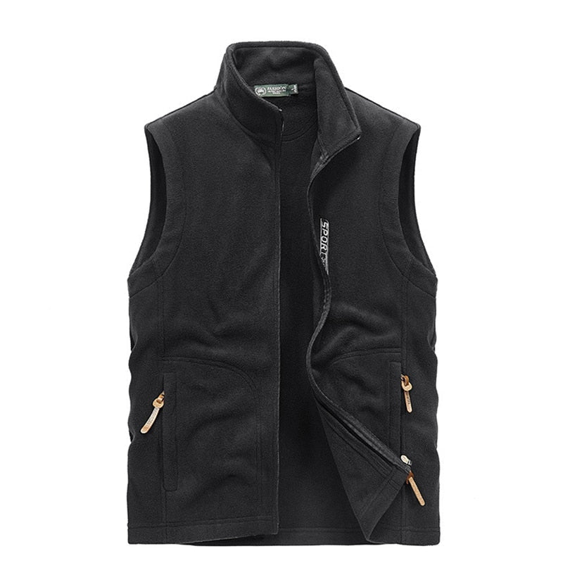 Men's Collar Reforçada Knitted Waistcoat | Relvorn
