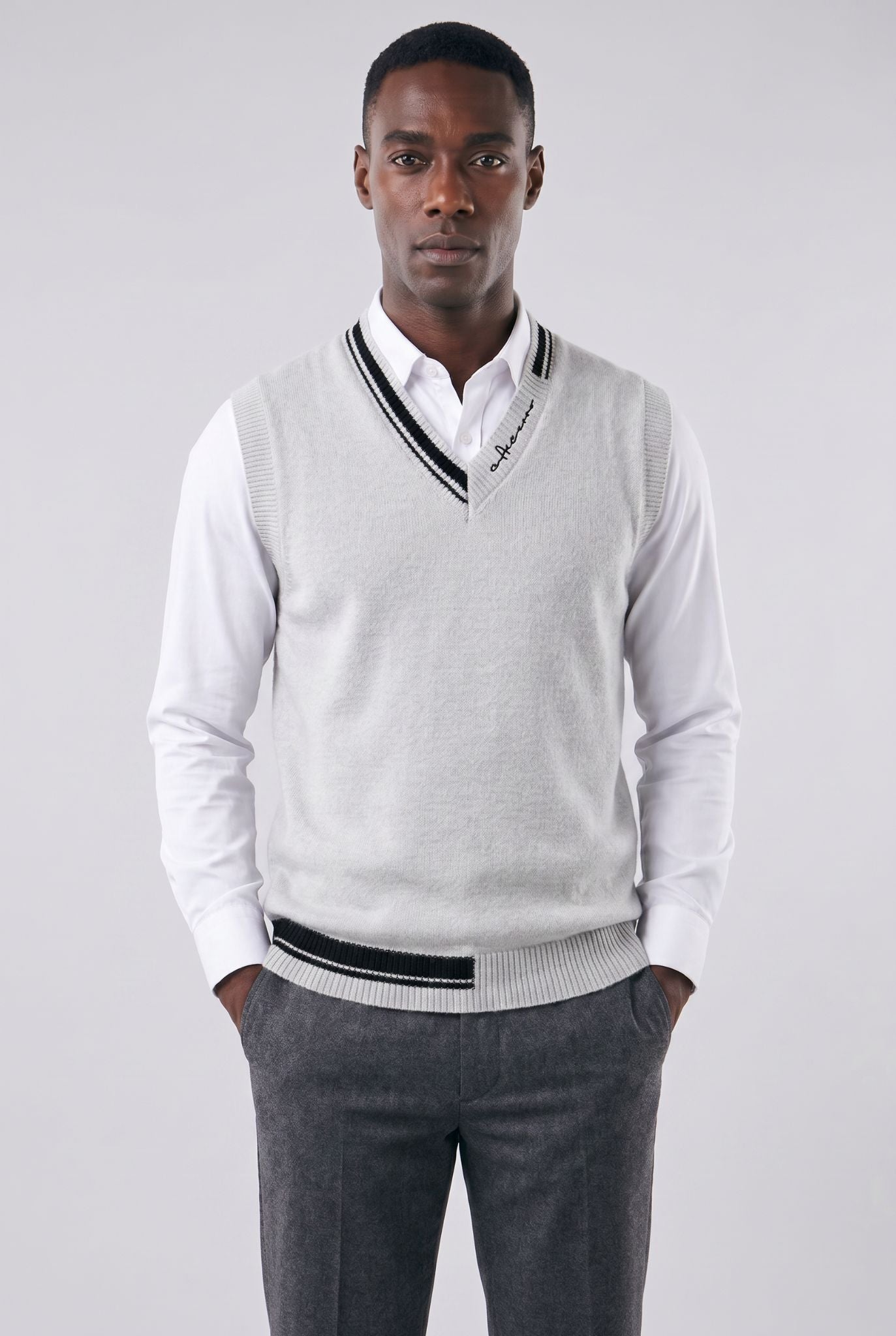 Men's Vintage Classic Wool Waistcoat | Relvorn